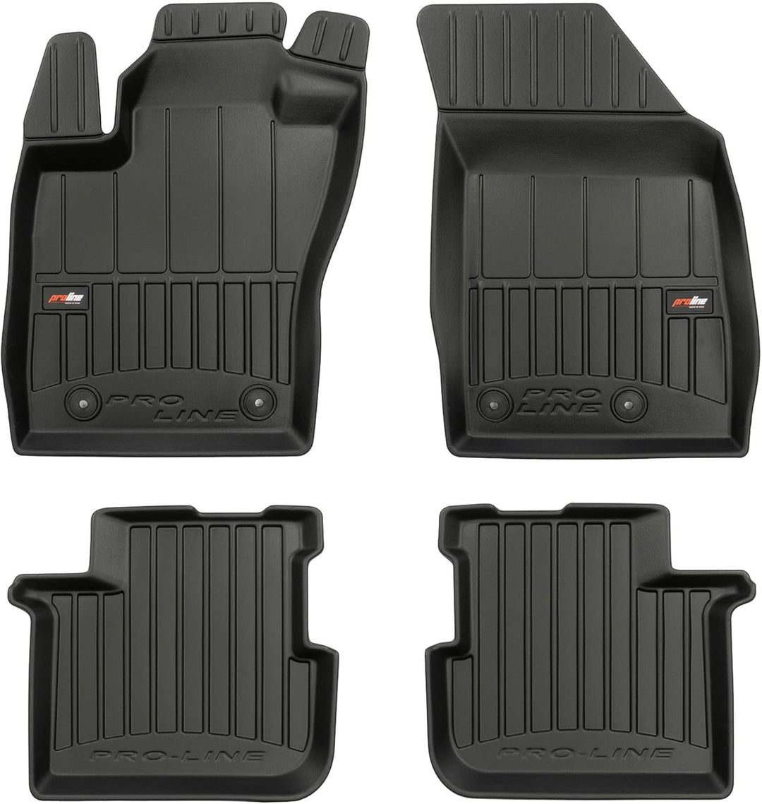 M MOTOS Gummimatten Auto Fussmatte passt für FIAT Tipo ab 2015 Verbessern Sie Ihren Reisekomfort mit