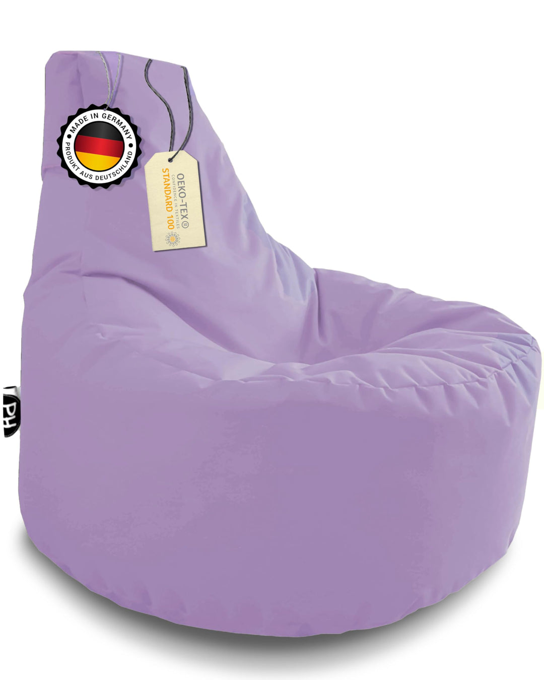 PATCH HOME Gamer Sessel mit Reissverschluss Lounge Kissen Sitzsack Sitzkissen Bean Bag In & Outdoor