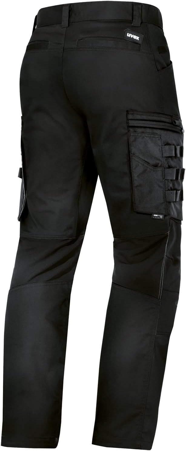 Uvex Echor Bundhose - Herren Arbeitshose mit Stretch-Bund - Cargohose - flexibel & robust 44 Slim Sc