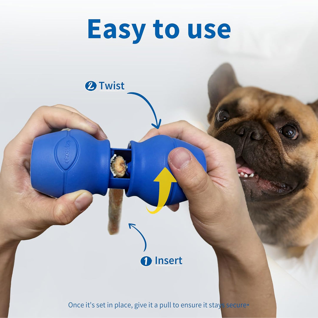 PetClan Chewise Bully Stick Halter – Ultimative Sicherheit & Robustes Design, BPA-frei, Verhindert E