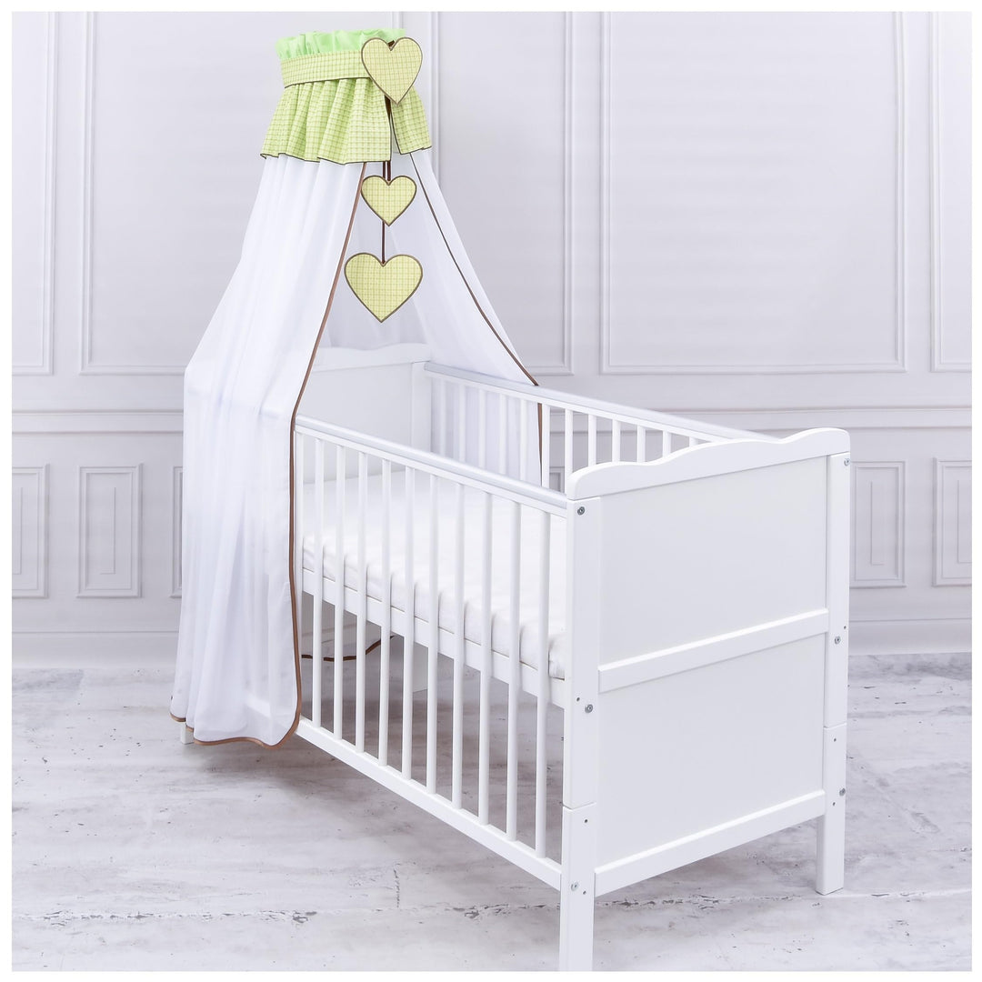 Generisch Baby Delux Babybett Himmel Betthimmel Chiffon Baldachin für Babybett Kinderbett Wiege Stub