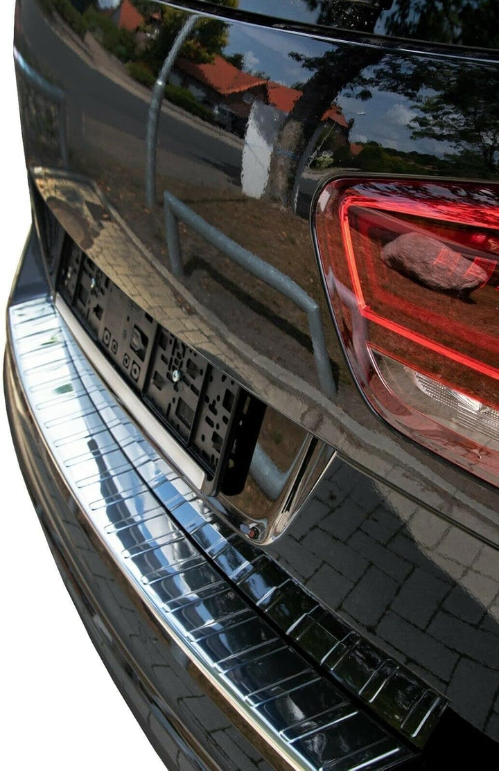 Ladekantenschutz Edelstahl CHROM kompatibel für VW SHARAN II, SEAT ALHAMBRA II ab 2010 | premium Qua