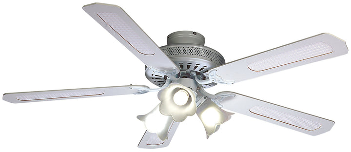 Farelek Baleares Deckenventilator, 132 cm, Weiss