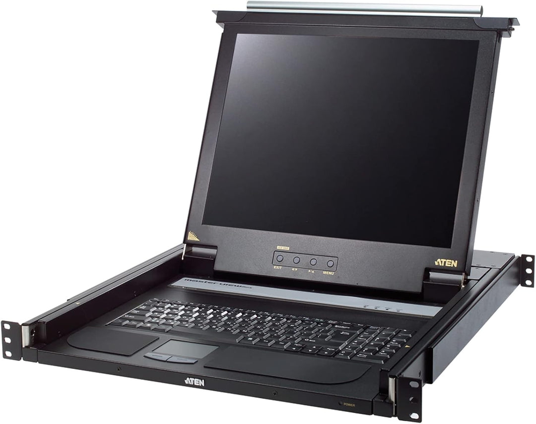 Aten CL1000M KVM Slide Konsole Rack für LCD 43 cm (17 Zoll)