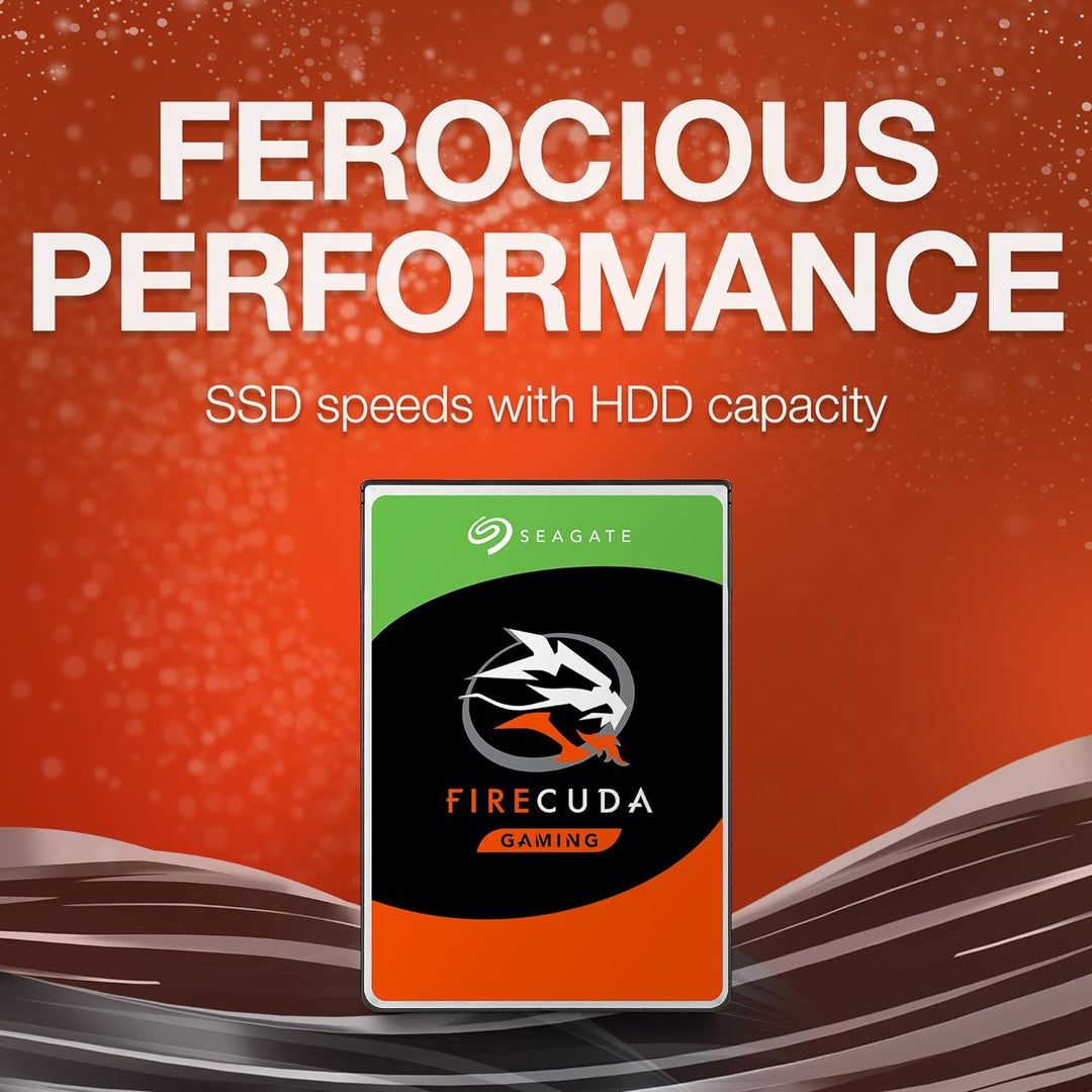 Seagate FireCuda, interne Hybrid Festplatte 500 GB, 2.5 Zoll, 64 MB Cache, Sata 6 Gb/s, inkl. 3 Jahr
