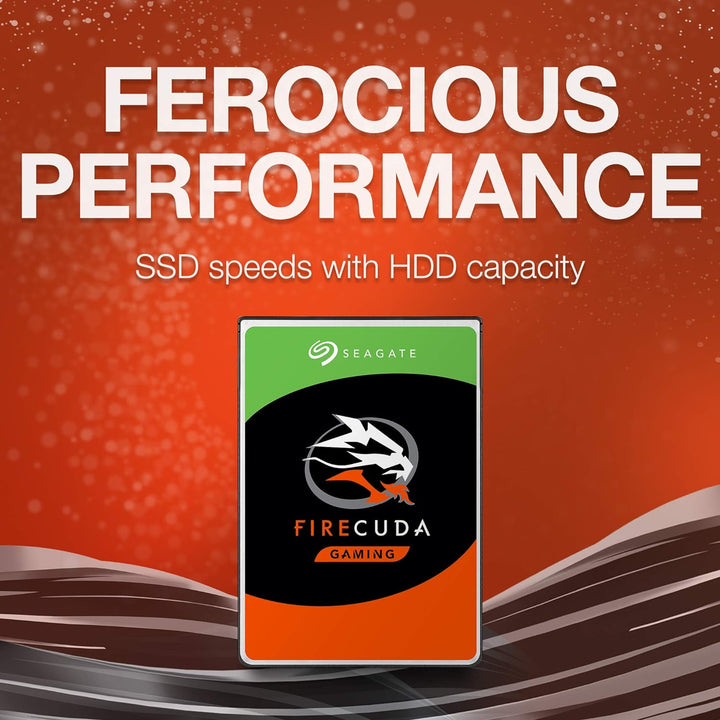 Seagate FireCuda, interne Hybrid Festplatte 500 GB, 2.5 Zoll, 64 MB Cache, Sata 6 Gb/s, inkl. 3 Jahr