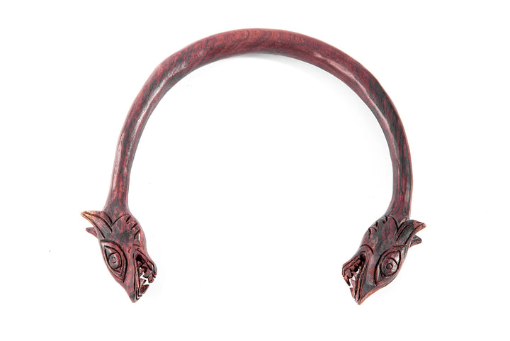 Windalf Keltischer Torques Celtic Dogs Ø 13.5 cm aus Holz