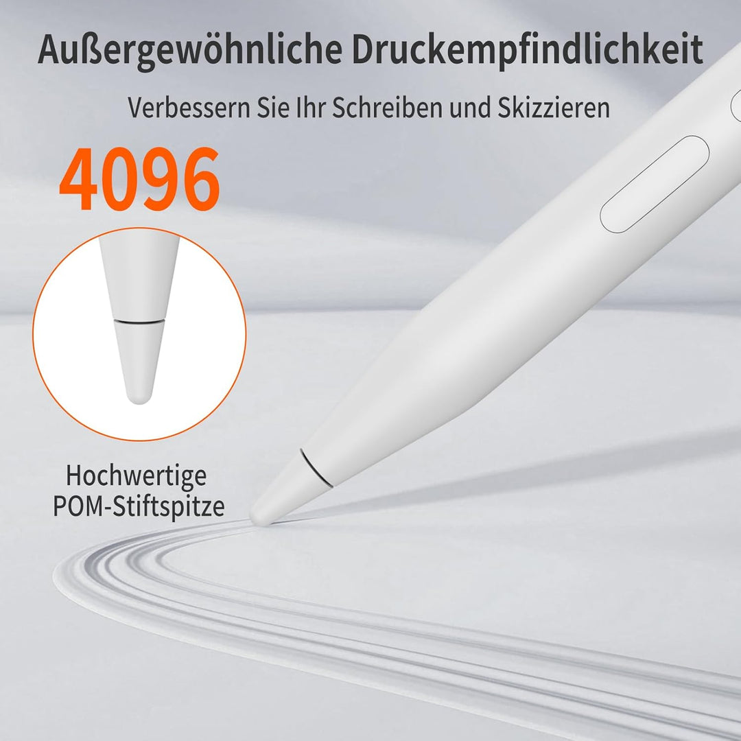 ANYQOO Eingabestift für Surface mit 4096 Druckstufen, Magnetischer Stift mit Handflächenerkennung, W