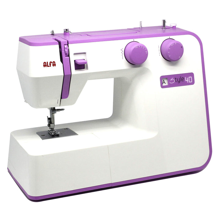 Maquina Coser Alfa Style40 Lila