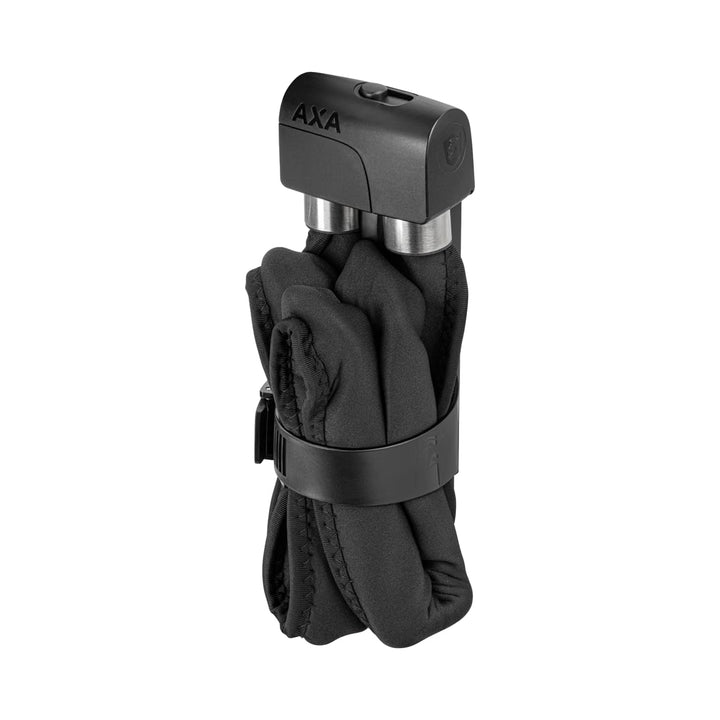 AXA Foldable 8-130 Faltschloss – Länge 130 cm – Stahlglieder 8 mm – Sicherheitsstufe 10 – Inkl. Halt