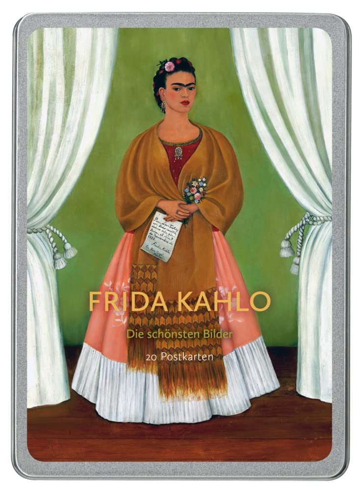Frida Kahlo: Die schönsten Bilder, Postkartenbuch
