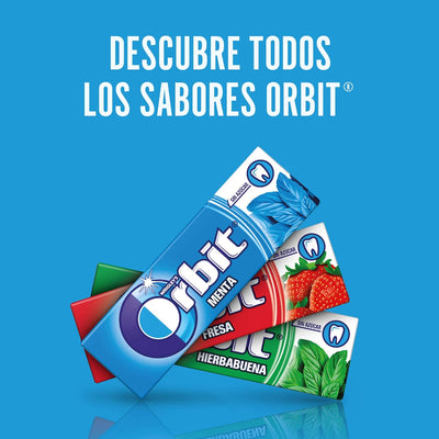 ORBIT OHNE ZUCKER KAUGUMMIS MINT
