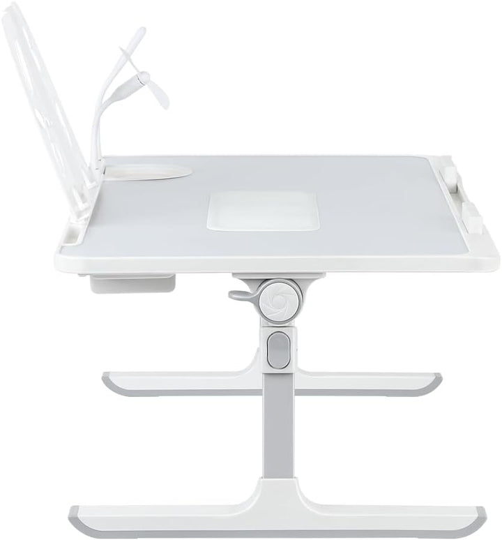 Klappbarer Laptop-Tisch, höhenverstellbar, 5 Positionen, für Sofa, Boden, Arbeit, Studium, Lesen, Es