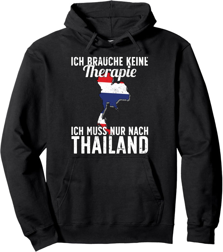 Thailändische Flagge I Thailand Urlaub I Thailand Pullover Hoodie
