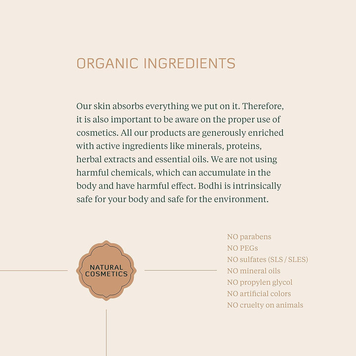 BODHI® Körperpeeling Himalaya-Salz Tangerine & Lavendel / 250 ml, bio & vegan, 98% natürlich Mandari