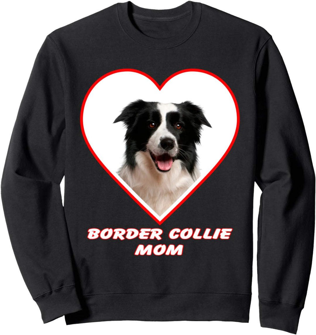 Border Collie Dog Mom Sweatshirt