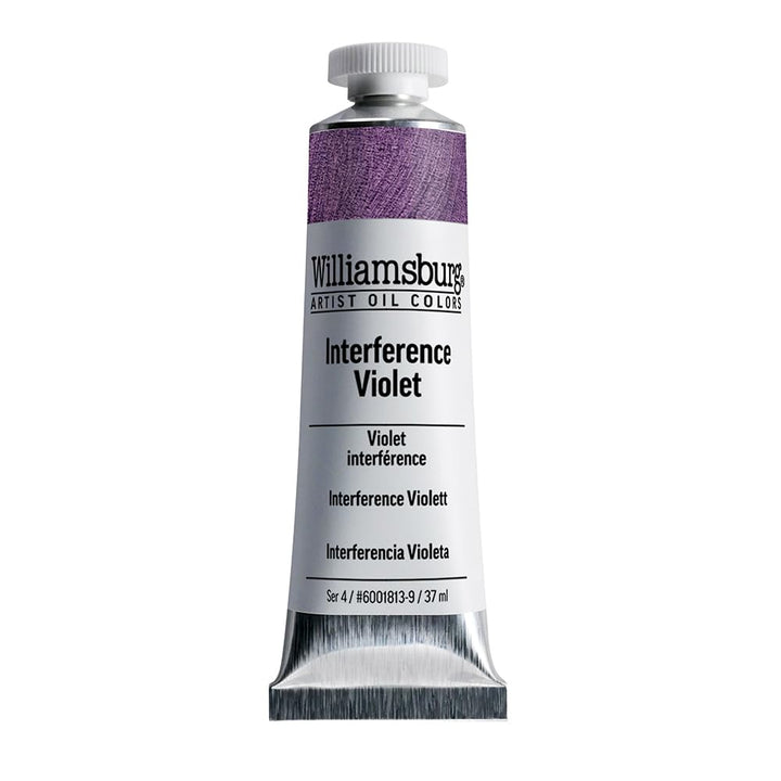 Williamsburg - Handgemachte Oelfarbe - 37 ml - Interferenz Violett 1.25 Fl Oz (Pack of 1) Interferen