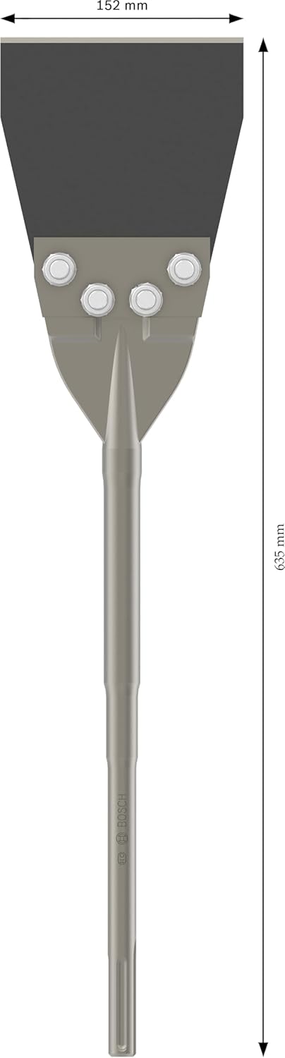 Bosch 1x PRO SDS max Bodenschaber (für Fliesen, Ø mm, Professional Zubehör Bohrhammer, Zerkleinerer)