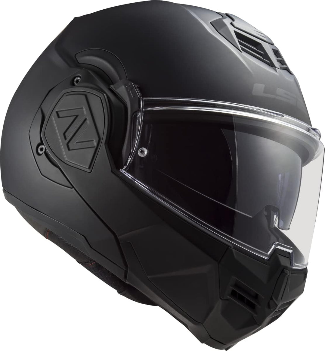 LS2, Modularhelme motorrad ADVANT NOIR, XXXL 3XL BLACK FULL MAT, 3XL BLACK FULL MAT