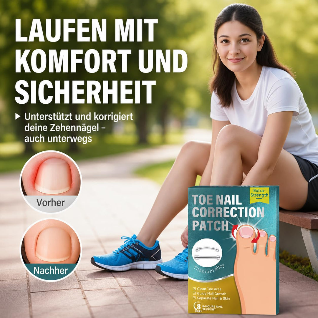Eingewachsene Zehennägel Set, Zehennagel Korrektur,5 verschiedene Grössen 1 stück (1er Pack), 1 stüc