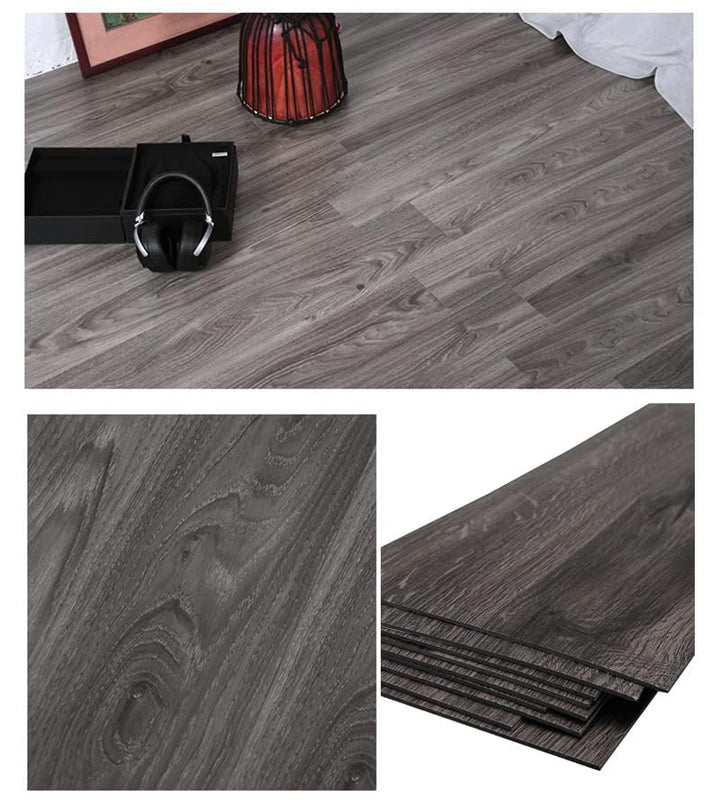 INMOZATA 5,01m² PVC Bodenbelag Selbstklebend Holzoptik Vinylboden Selbstklebend Rutschfeste Wasserfe
