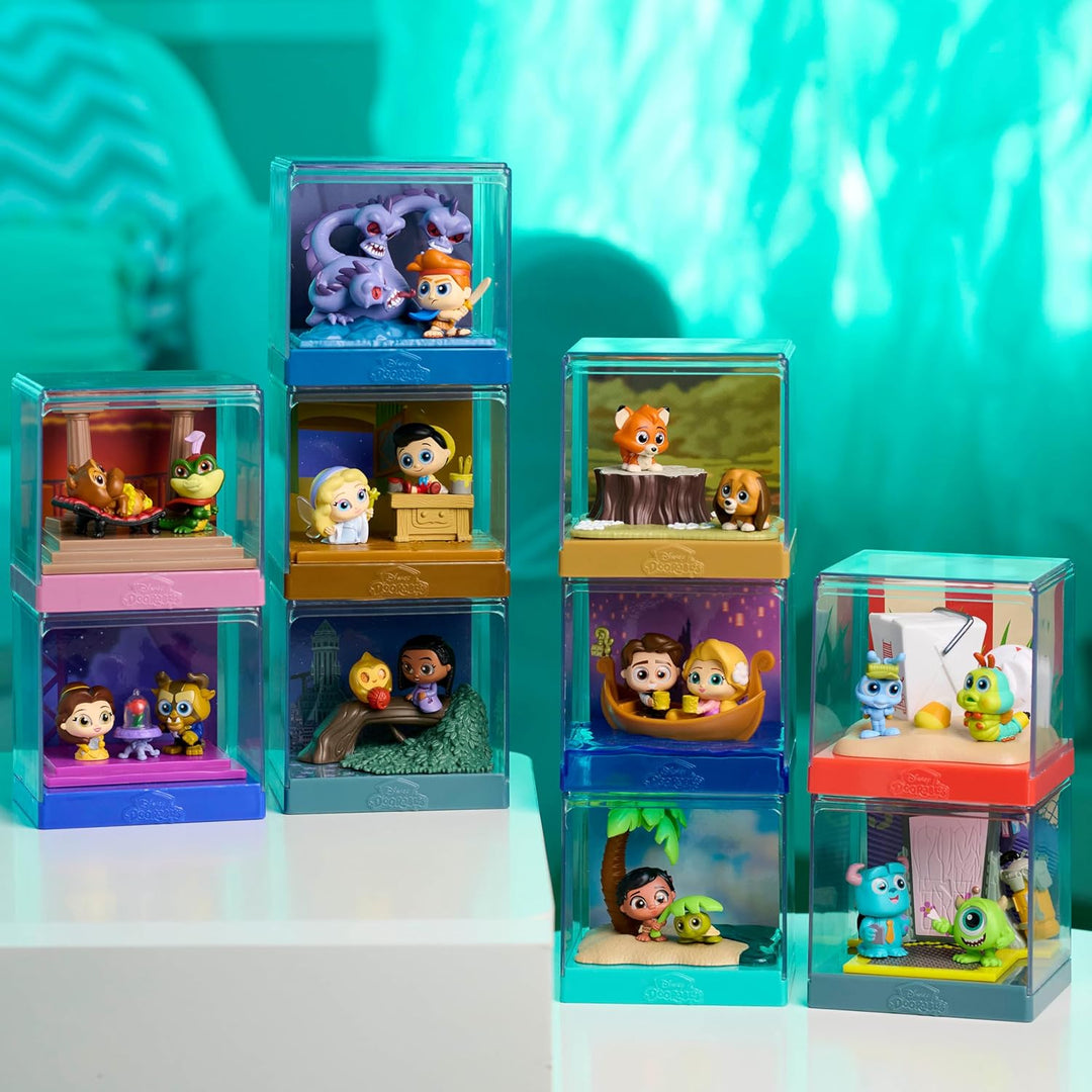 Disney Doorables Movie Moments Serie 3, 2 Exklusive 3,8 cm grosse Sammelfiguren, Kinderspielzeug ab