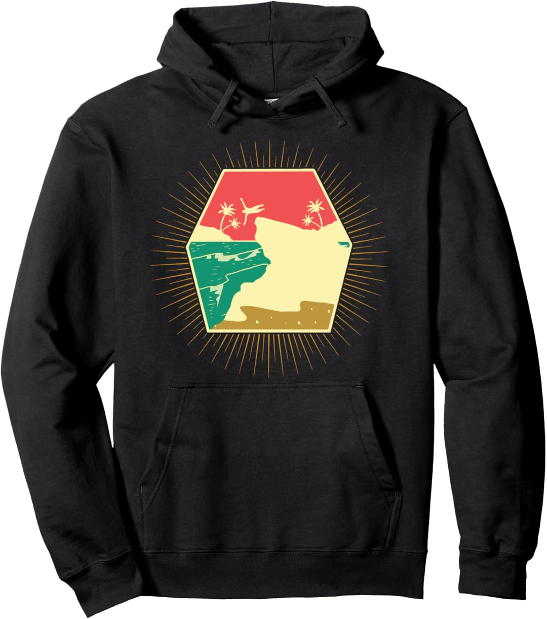 Klippenspringer Turmspringen Felsen Springen Klippe Geschenk Pullover Hoodie