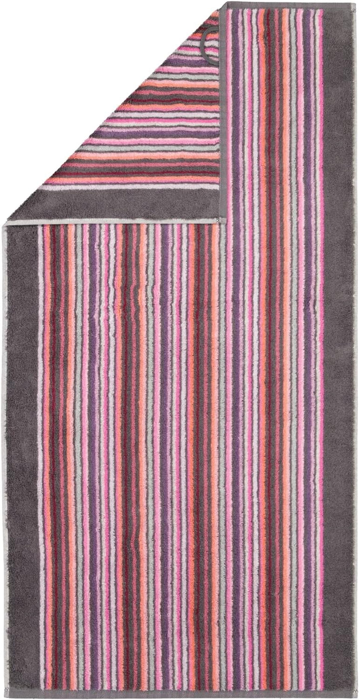 CAWÖ Home Handtücher Remake Streifen 2020 Beere-Multicolor - 17 Duschtuch 70x140 cm, Duschtuch 70x14
