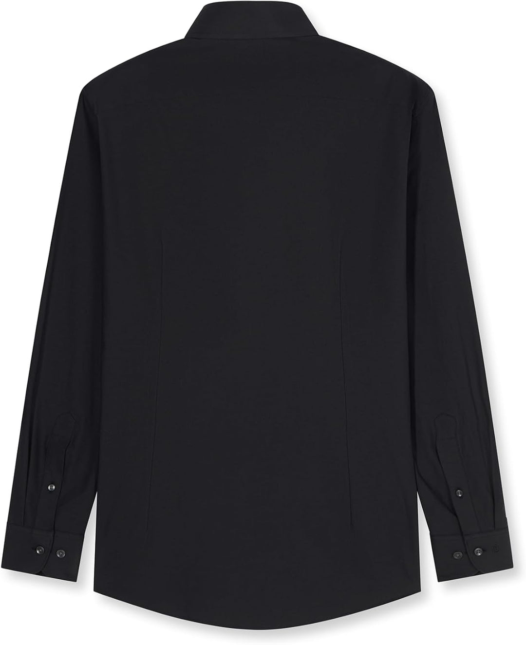 OLYMP Herren Oberhemd Langarm Luxor.24.Seven,Twill,modern fit,Global Kent 37 Schwarz 68, 37 Schwarz