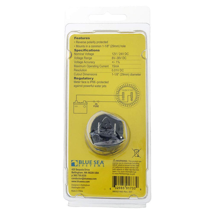 Blue Sea Systems belowdeck Panels, Dual USB Ladegeräte, 12-V-Buchsen und Mini OLED-Monitore, Voltmet