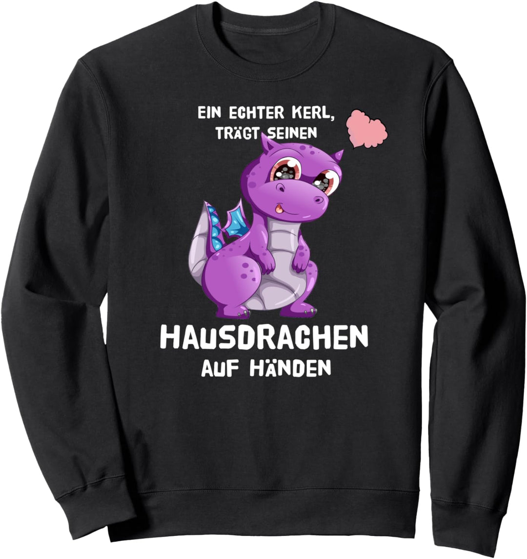 verliebte Paare Liebesbeweis Valentinstag Geschenke Drache Sweatshirt