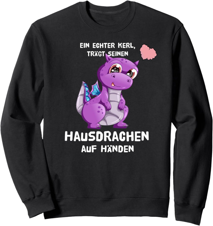 verliebte Paare Liebesbeweis Valentinstag Geschenke Drache Sweatshirt