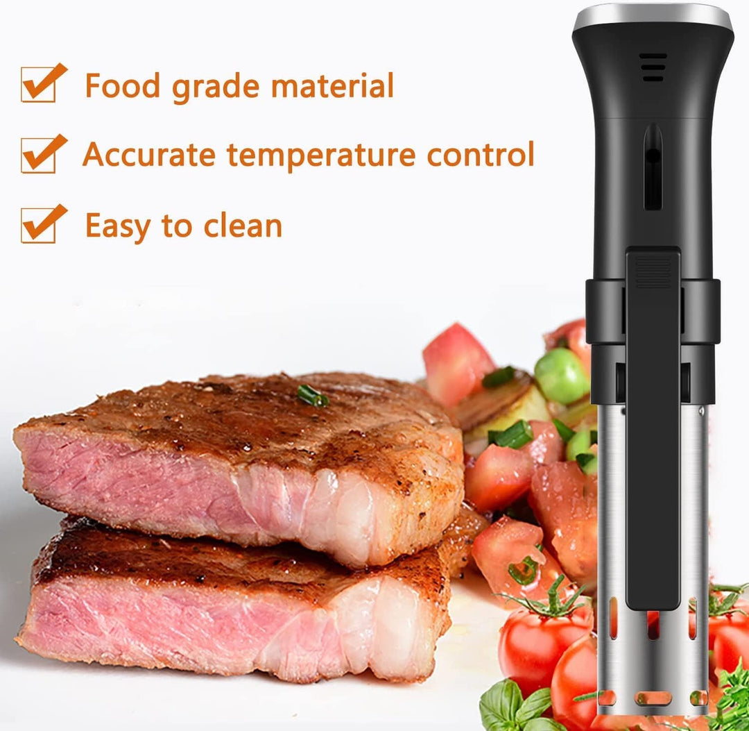 Fityou Sous Vide Stick, Wasserdicht Sous Vide Garer, 1100W Präziser Temperatureinstellung und digita
