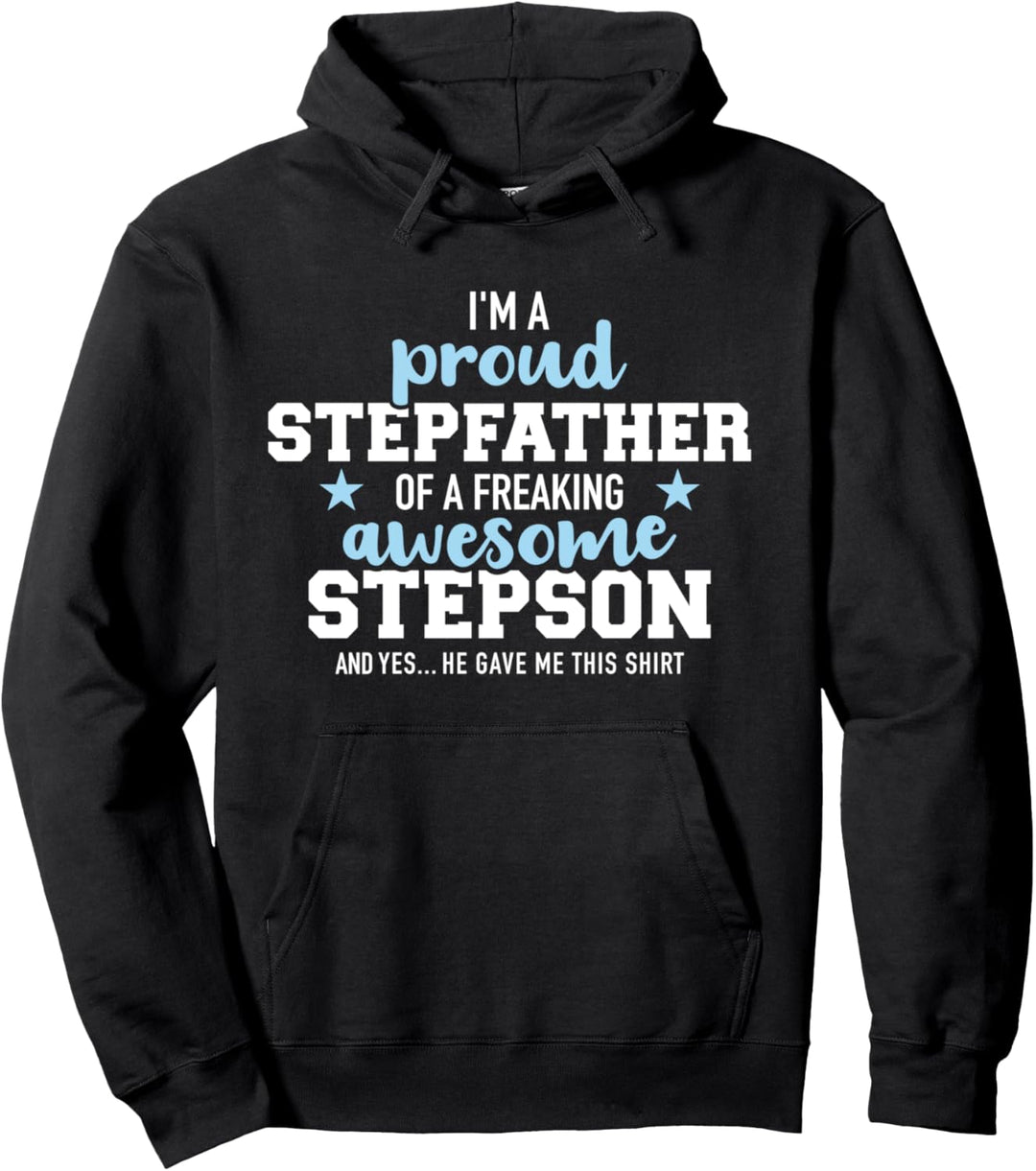 Stolzer Stiefvater eines fantastischen Stiefsohn Pullover Hoodie