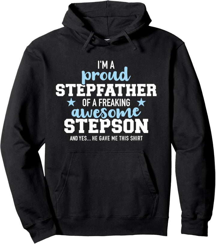 Stolzer Stiefvater eines fantastischen Stiefsohn Pullover Hoodie