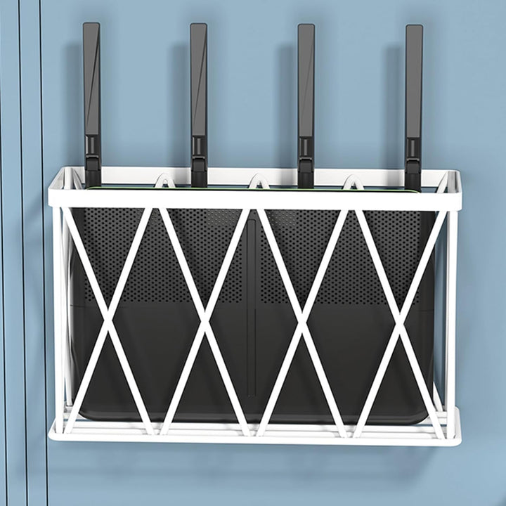 WiFi Router Aufbewahrungsbox, Router Aufbewahrungsbox Wand, Regal Wand WLAN Router Box Verstecken Wa