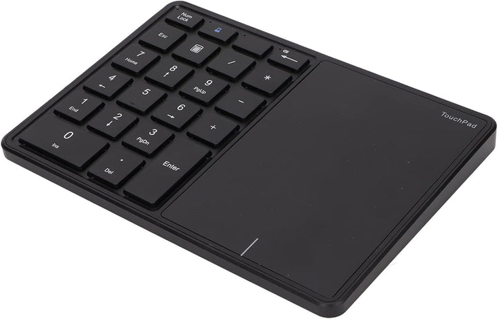 Kabelloser Nummernblock mit Touchpad, Bluetooth-Nummernblock für Laptop, 22 Tasten Wireless BT Dual