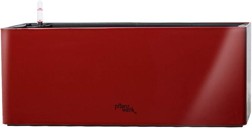 Pflanzwerk® ÖKOSYSTEM Pflanzkübel TUB - Blumentöpfe Übertöpfe mit BEWÄSSERUNGSSYSTEM - 20x50x20cm Sh
