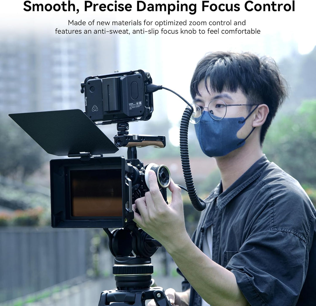 SMALLRIG Mini Follow Focus Objektiv-Zoomsteuerung für DSLRs/Spiegellose Kameras, für Sony A7 A9 A7 I