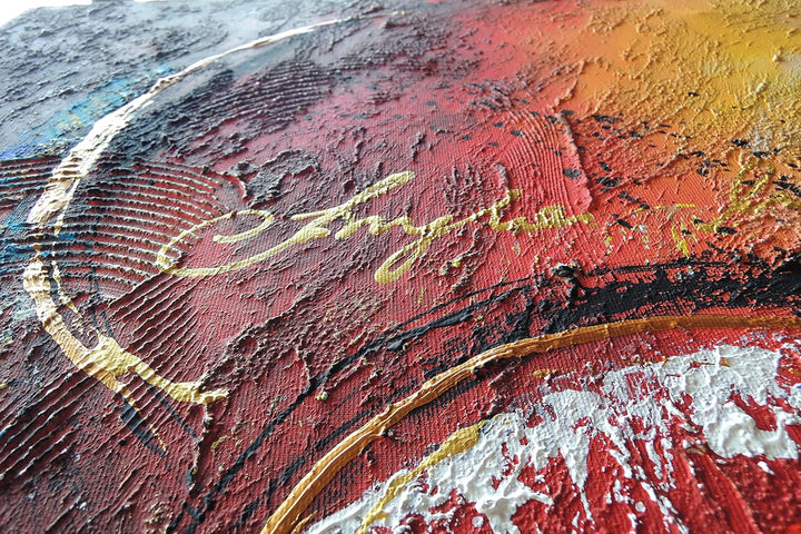 Monica Mirafiori I 100% HANDGEMALT I Gemälde Spektrum 100x50cm | Gemälde Handgemalt | Acrylgemälde |