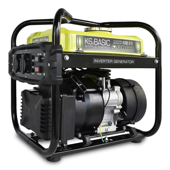 K&S Basic KSB 21i - 4 takt benzin stromgenerator, invertergenerator 2,9 PS mit Automatischer Spannun