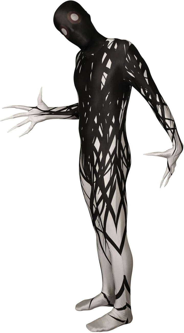 Morphsuits Zalgo Kostüm Erwachsene, Monster Verkleidung, Halloween und Karneval - XXL (186cm-206cm)