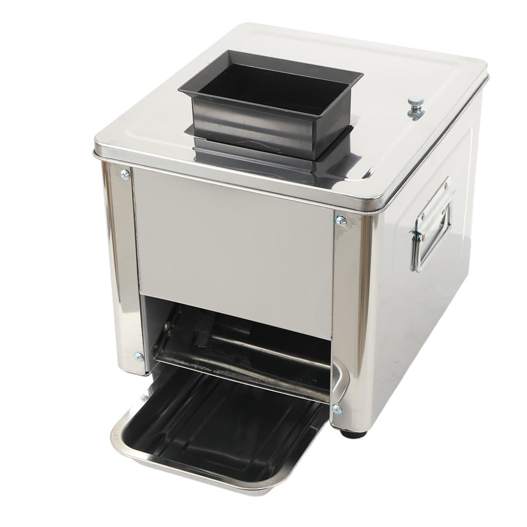 Fleischschneidemaschine 850 W elektrischer Fleischschneider kommerzielle Fleischschneidemaschine aus