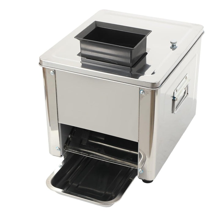Fleischschneidemaschine 850 W elektrischer Fleischschneider kommerzielle Fleischschneidemaschine aus