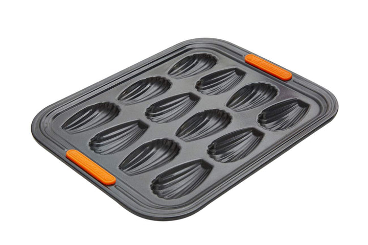 Le Creuset Antihaft Madeleine-Form, Für 12 Stück, Sauerteigbeständig, Aus Karbonstahl gefertigt, Ant