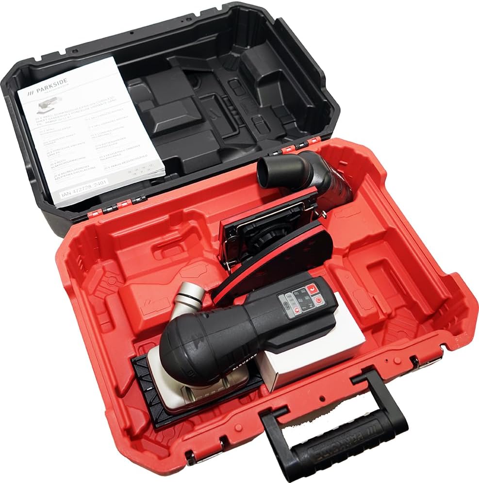 HEADNMORE® Bundle - PARKSIDE PERFORMANCE® 20V Akku Schwingschleifer PAMSP 20 (ohne Akku) +Schlüssela