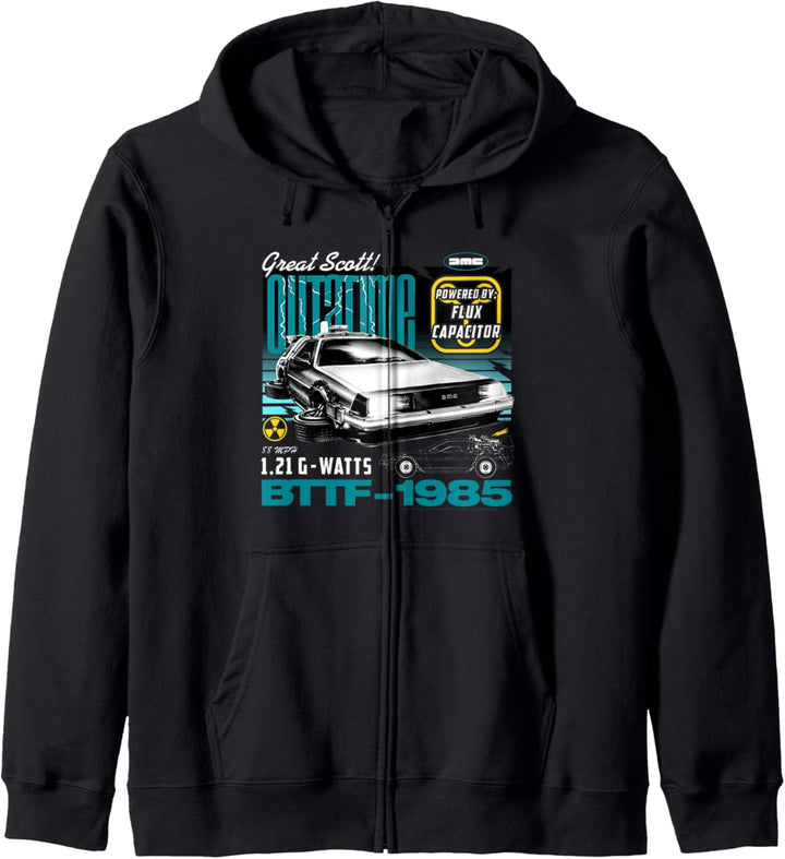 Back to the Future Flux Capacitor Kapuzenjacke