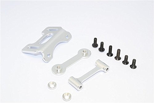 GPM for Tamiya DT-03 Tuning Teile Aluminium Adjustable Wing Mount - 1 Set Silver