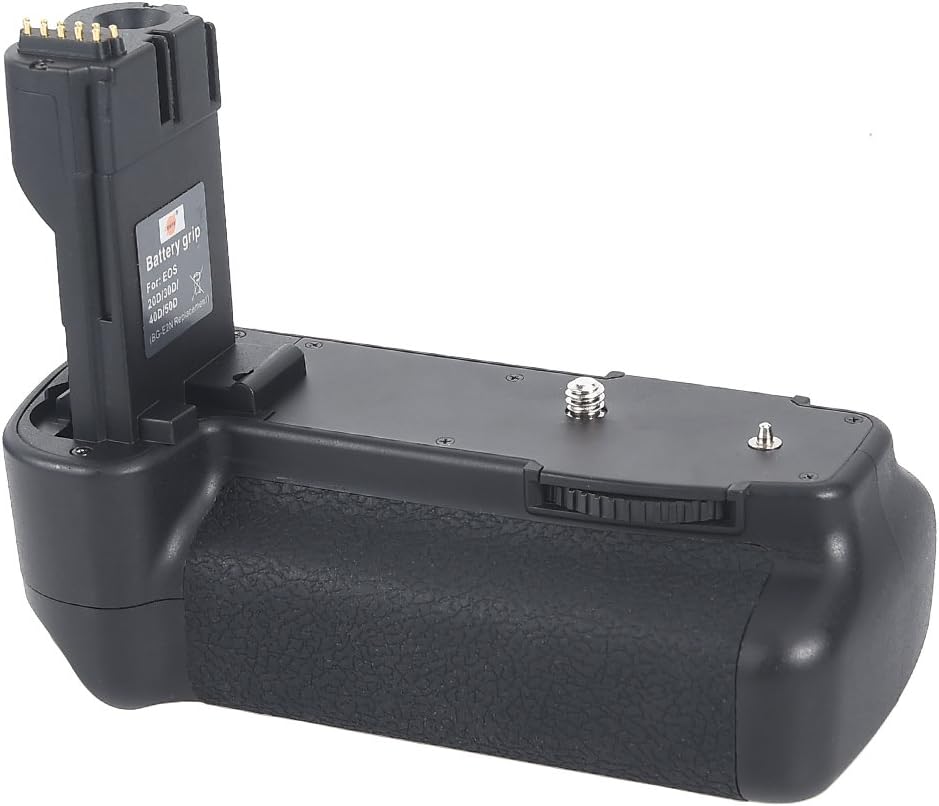 DSTE® Batterie Griff für Canon EOS 20D 30D 40D 50D SLR Digital Kamera als BG-E2N mit (2 packung) BP-