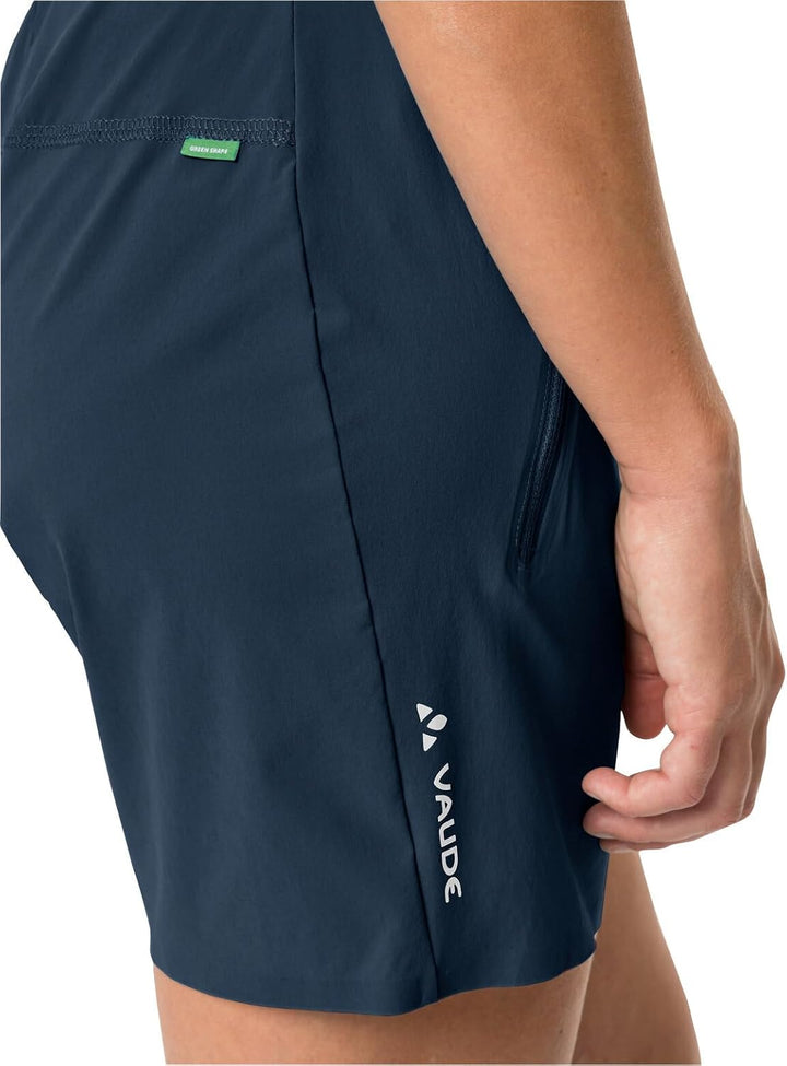 VAUDE Hosen Women's Scopi LW Shorts II 38 Dark Sea Uni, 38 Dark Sea Uni